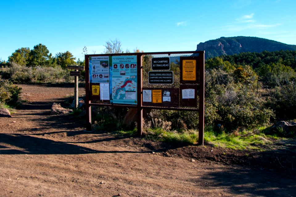 Fossil Springs Trail No. 18