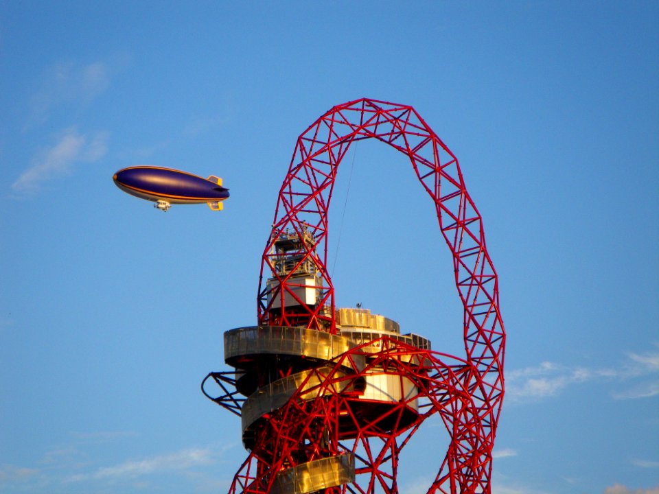 Hot air Ballon over the Orbit