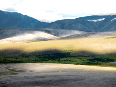 Basecamp at Nakolik Landing Strip