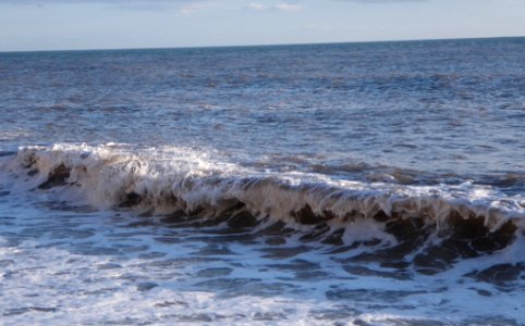 Waves at Branscombe photo