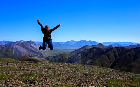 Emily on the Mountain Top