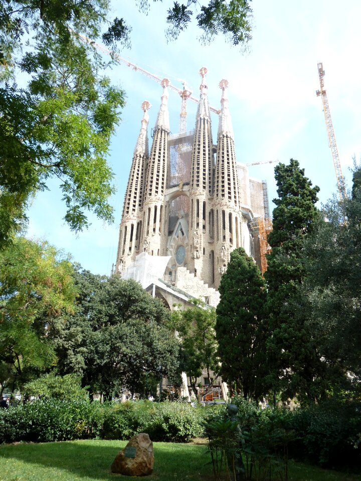 Architecture outside barcelona