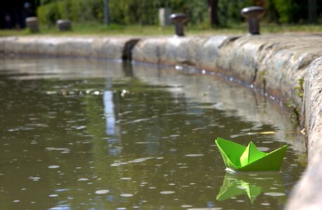 Paper boat toy