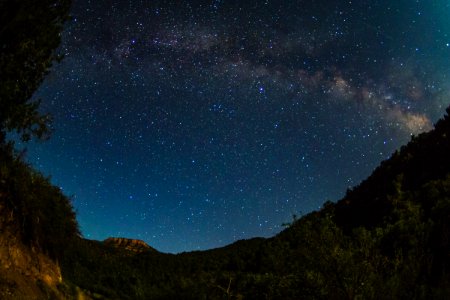 Night Sky over Fossil Springs photo