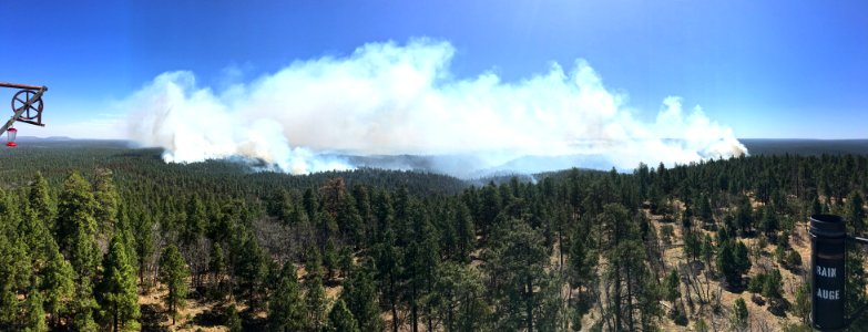 Panorama of Tinder Fire