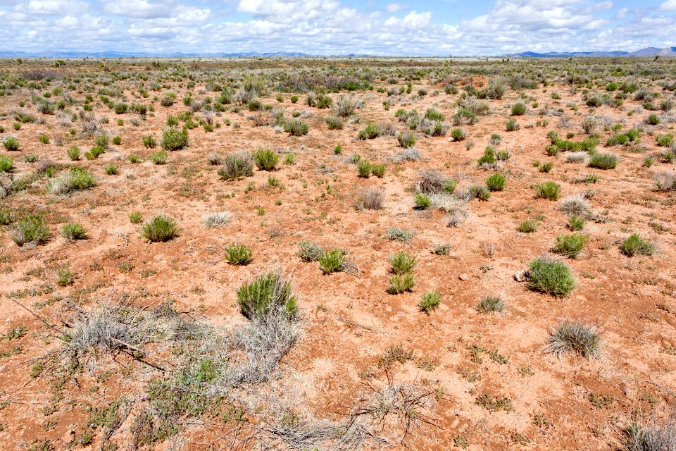 West-northwest of Apache Mountain