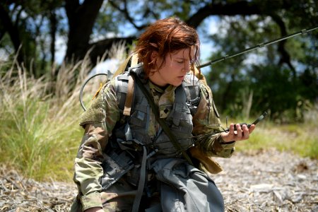 SPC Lillian Lewis patrol lanes - 2017 Best Warrior Competition at Camp Bullis. Texas
