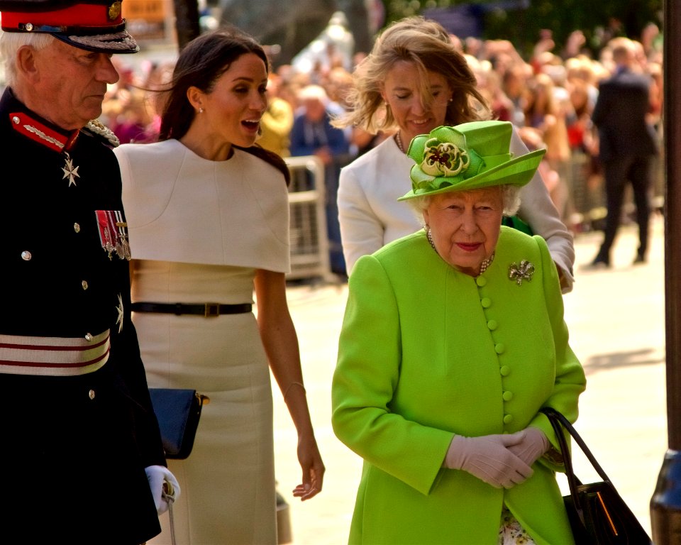 The Queen of England and Duchess of Sussex
