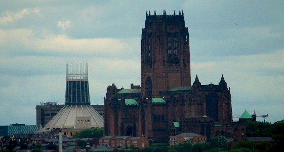 THE TWO CATHEDRALS OF LIVERPOOL photo