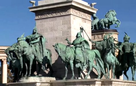 The invasion of the Hun: Budapest photo