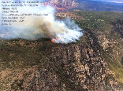 Point Fire, Sedona (July 22, 2016)
