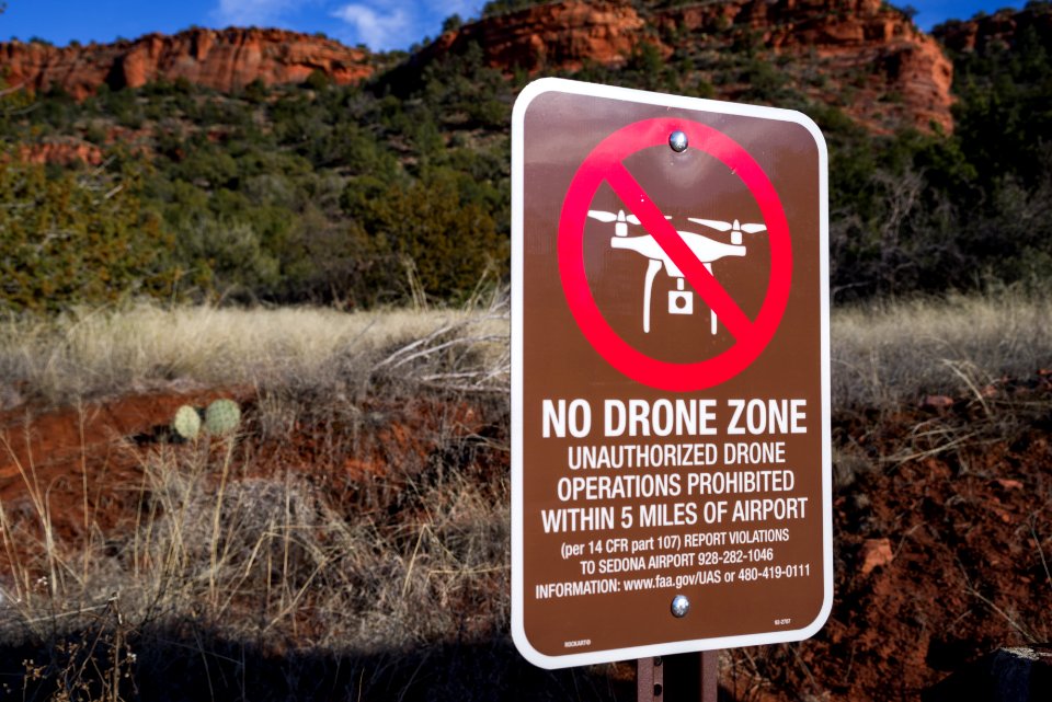 Sedona No Drone Zone
