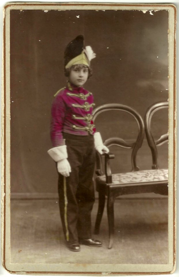 Young soldier boy, probably Spanish ca 1900
