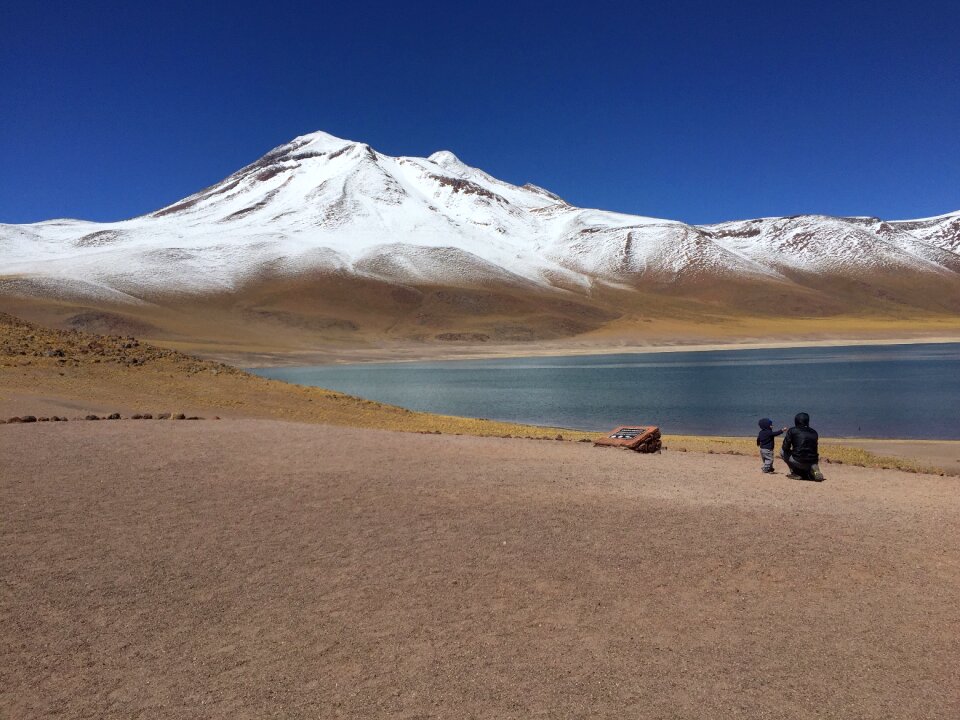 Chile laguna altiplanica