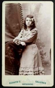 Lilian Tournier - daughter of Emma (Emily) Morley, sister of my great great grandfather Thomas King Morley