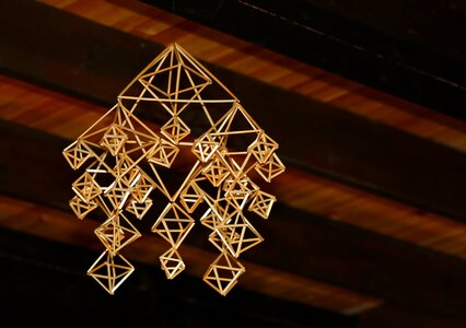 Straw ornament roof