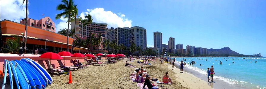 Waikiki beach photo