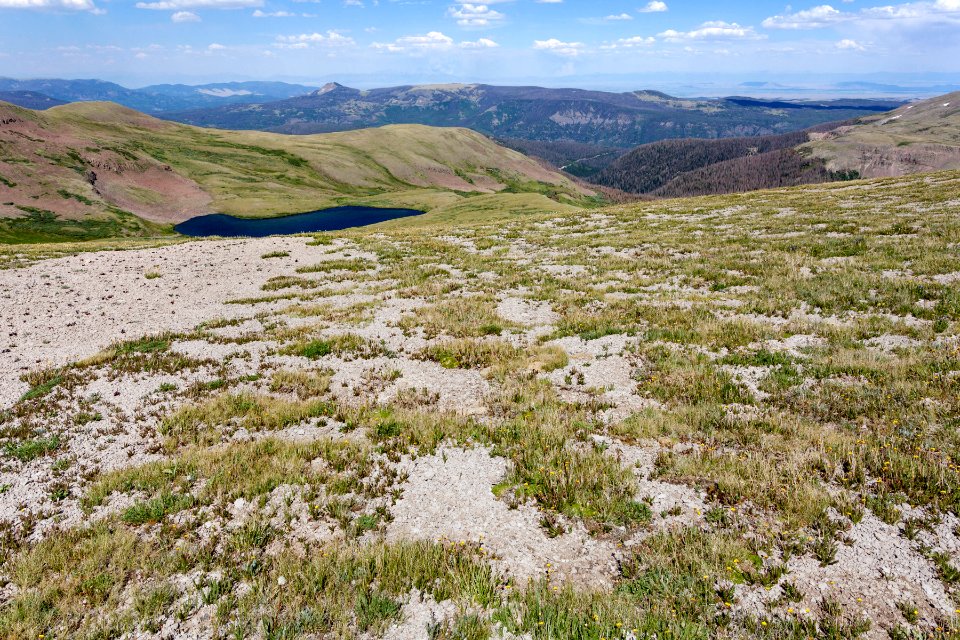 North side of Conejos Peak
