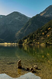 Alpine vilsalpseeberge mountains