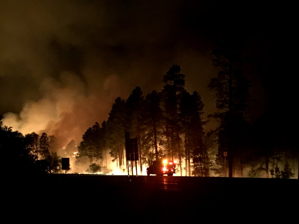 Horse Tank Fire 2015-06-21: Evening Burnout Operations