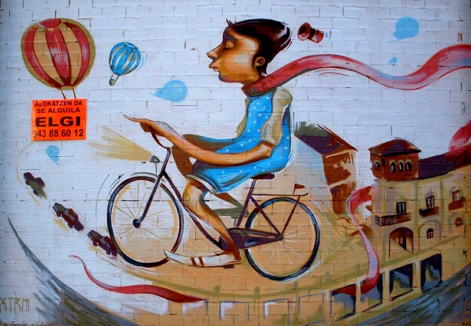 Mural painting artwork