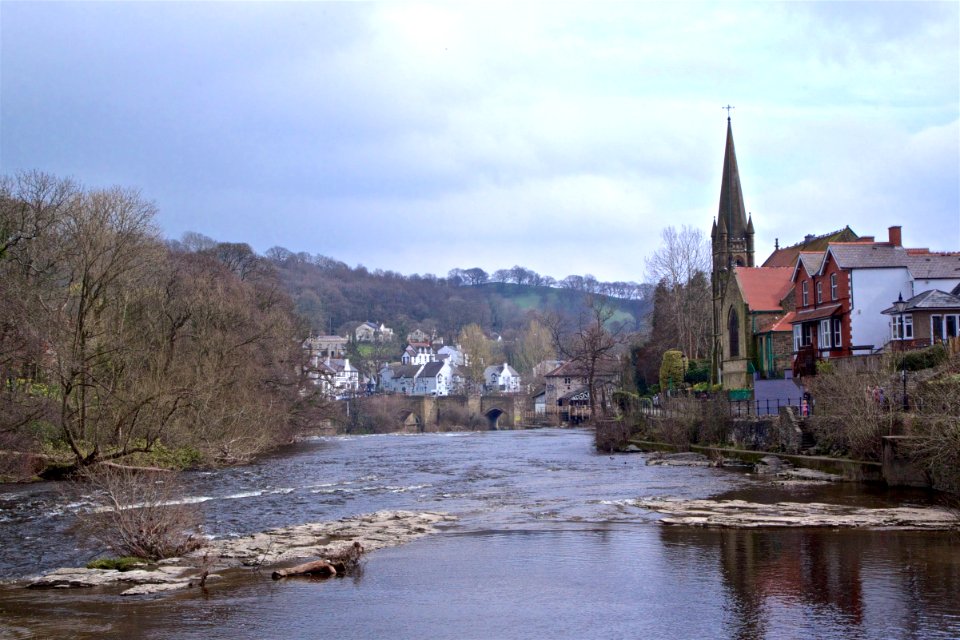 River Dee at Llangollen photo