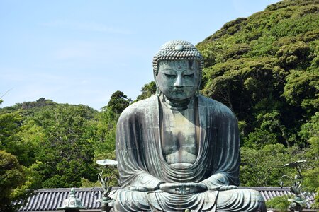 Kamakura kotoku big buddha photo