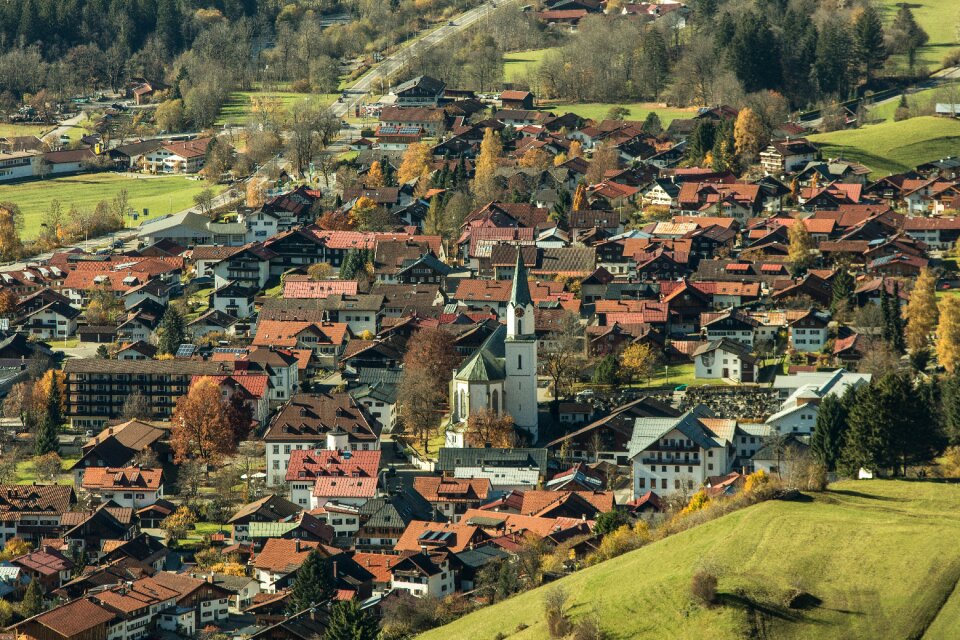 Village holiday resort houses