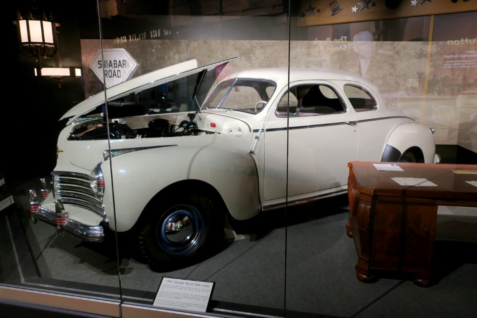 The president's 1941 Chrysler Coupe