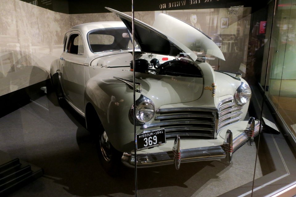The president's 1941 Chrysler Coupe