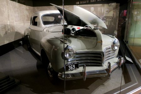 The president's 1941 Chrysler Coupe