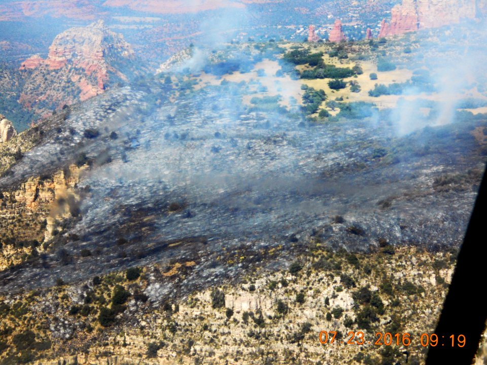 Point Fire, Sedona