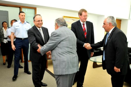 Subsecretario Adjunto de Defensa Frank Mora en Uruguay photo