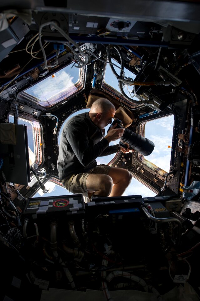 Flight engineer photography earth