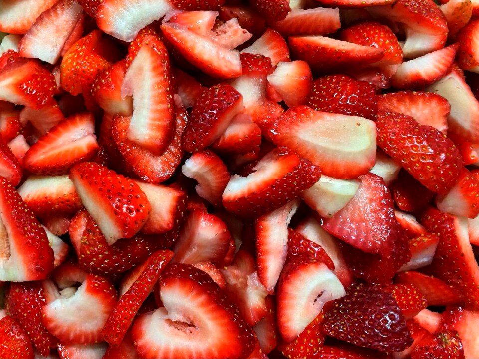 Food fresh red