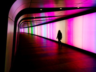 Tunnel of Light, St. Pancras (Explore)