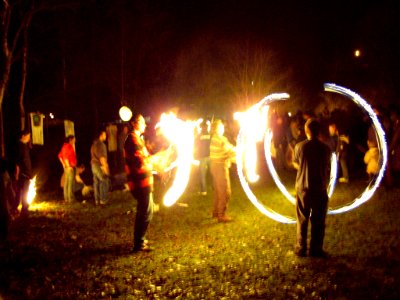 IMBOLC Fire Twirling photo