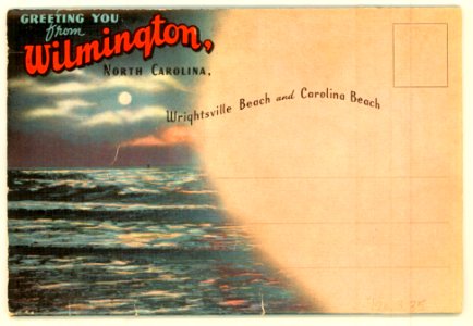 PhC 120 3 35 Wilmington, North Carolina, Wrightsville Beach and Carolina Beach, 1940-1950