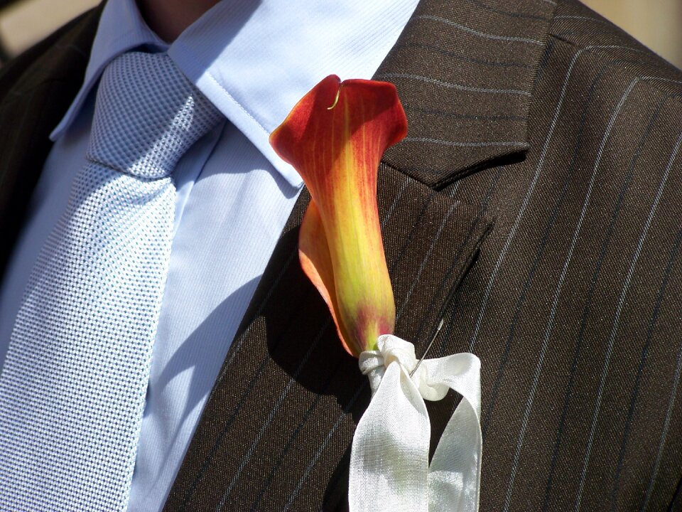 Costume buttonhole flower