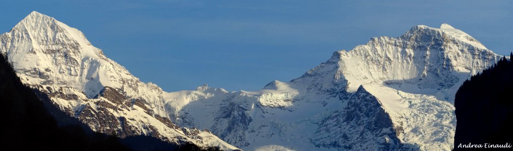 Panorama - Mönch and Jungfrau photo