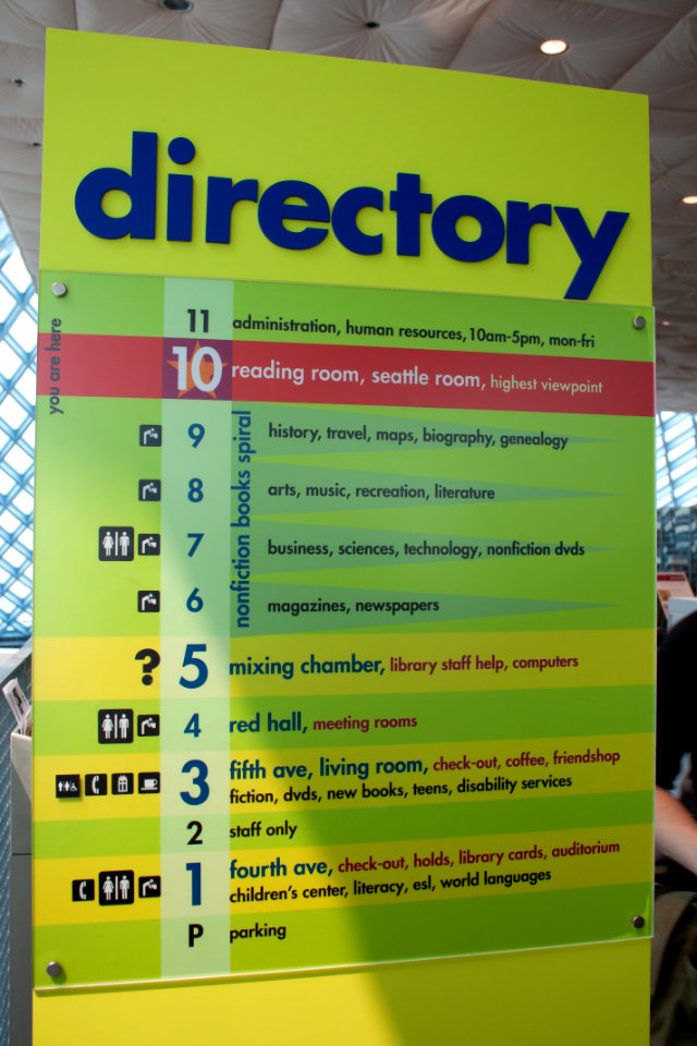 seattle library directory