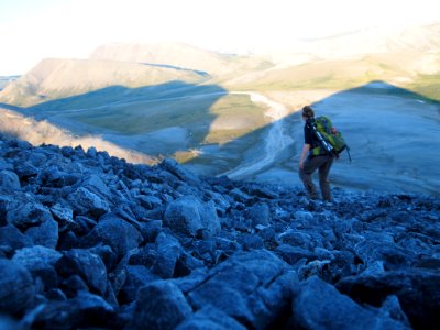 Climbing Unnamed Mountain