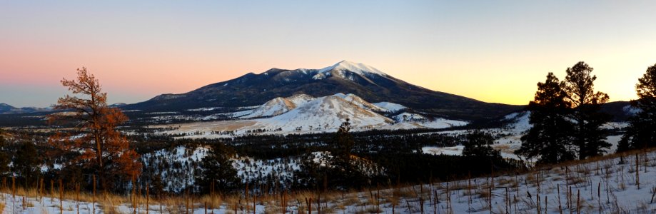 Pano of San Francisco Peaks
