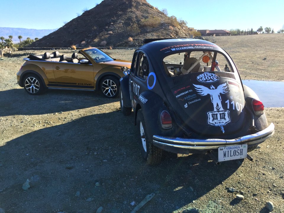 VW Beetle Dune press drive