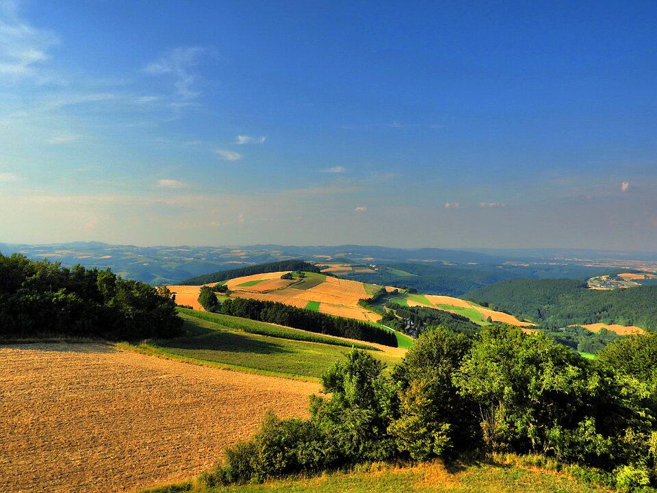 Distant view view hill