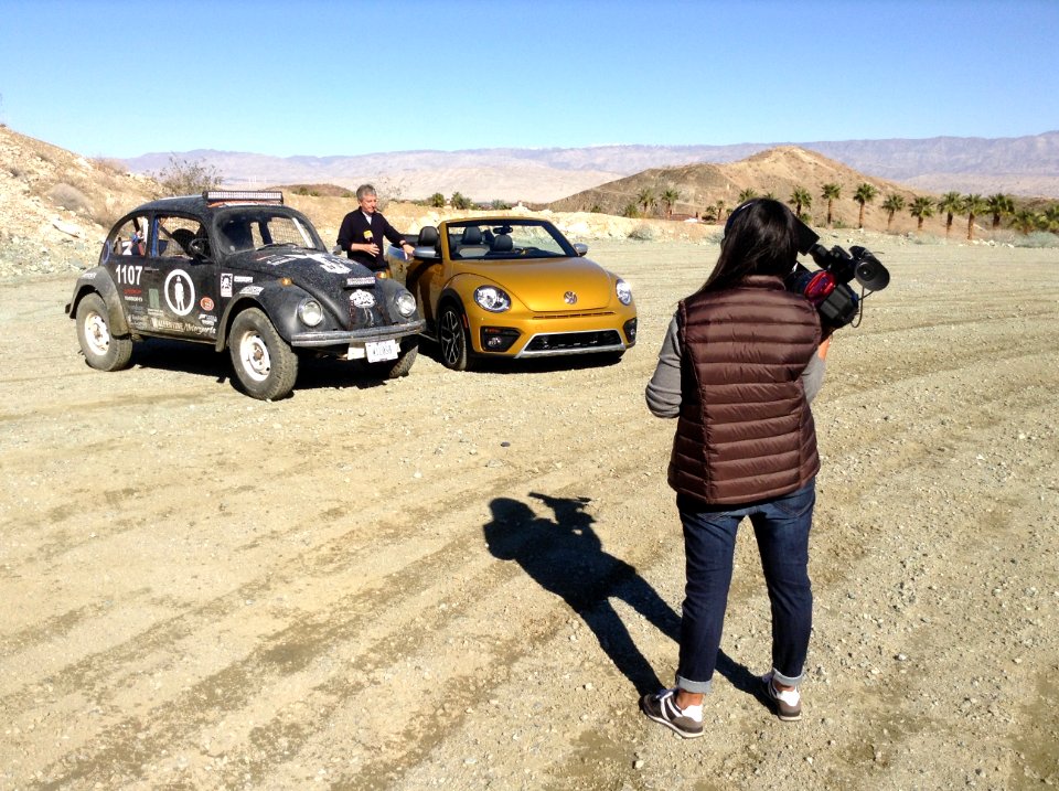 VW Beetle Dune press drive