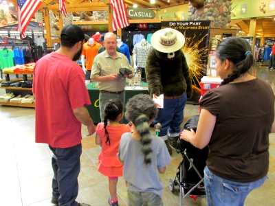 Memorial Day Weekend 2016 with Smokey Bear