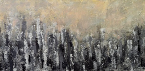 304 | Sandi Parker | Dawn In The City | Acrylic | 24x48