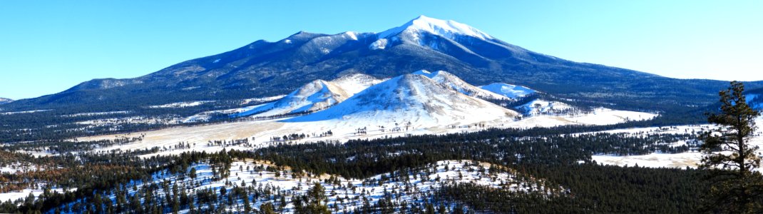 Pano of San Francisco Peaks