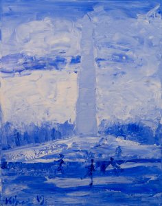 379 | Patrick Kirwin | Washington Monument | Acrylic | 28x22